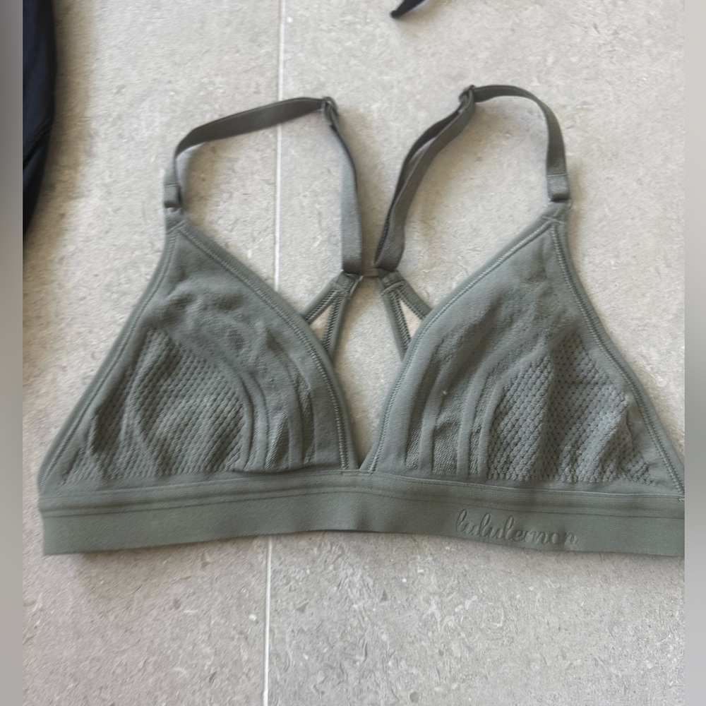 Lululemon Bralette  Can convert to racer back bra also.